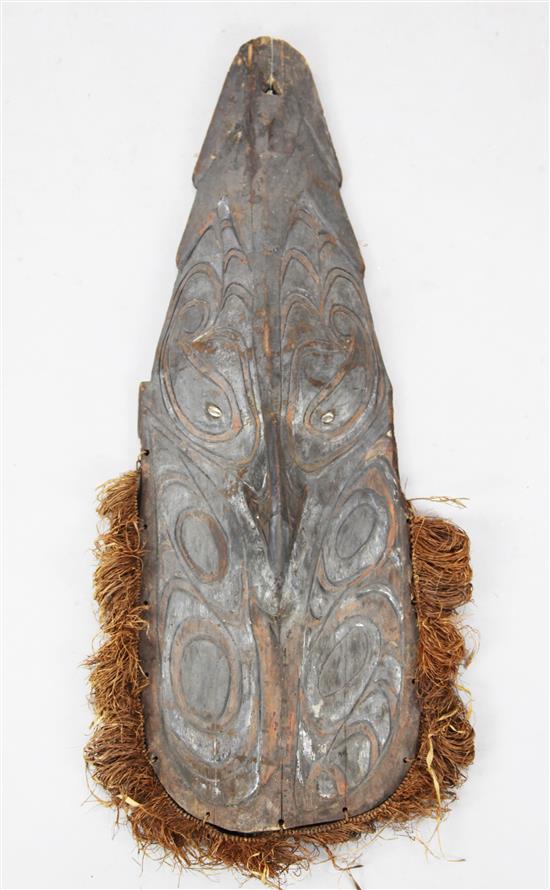 A Sepic River mask, H. 3ft 2in.